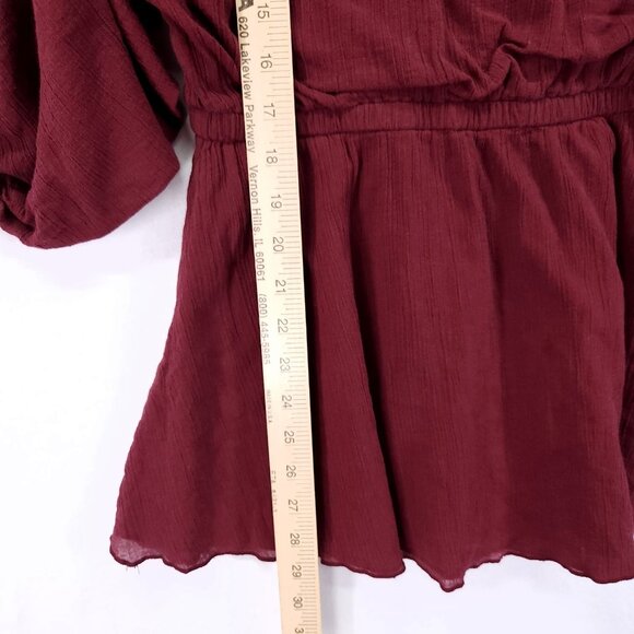 Free People Rare Vintage Leaf Tag Womens Tunic Top Size Small Lace Trim Y2K - Picture 6 of 15